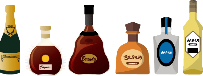 お酒の高価買取り