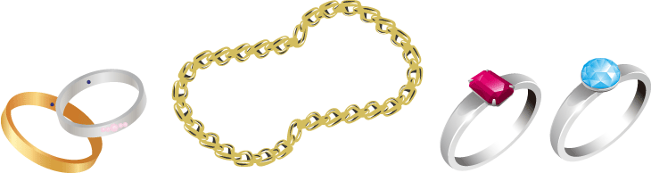 貴金属の高価買取り