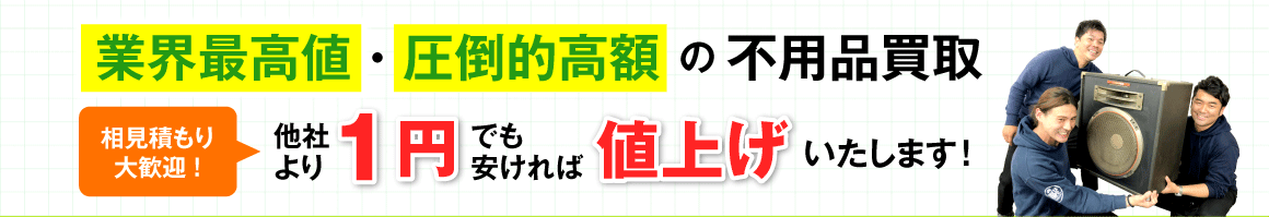 カメラの高価買取り・業界最高値